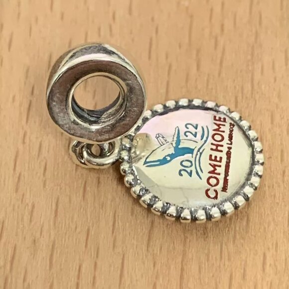 Pandora Disney Parks 2022 Halloween Minnie Mouse Boo Ghost Charm, S925 Silver - Picture 3 of 4